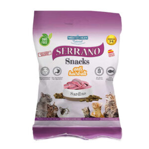 Serrano Snacks de Mediterranean Natural Gato Sardinaaa